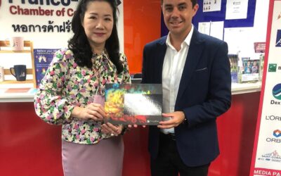 OFA presents Ocean Colours of Thailand to Franco-Thai Chamber of Commerce