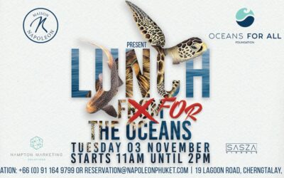 Lunch for The Oceans at Maison Napoleon