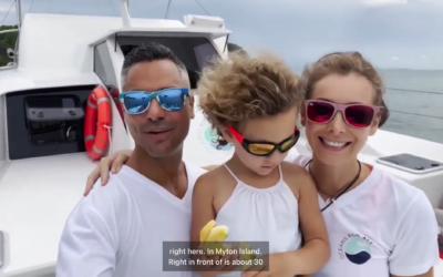 Natalie Glebova’s coverage of our last Shark Release outting